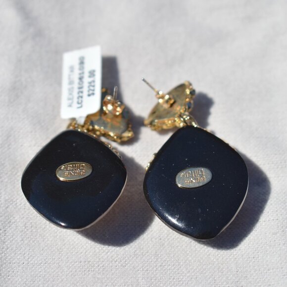 Alexis Bittar | Crystal & Lucite Drop Earrings - Picture 14 of 15